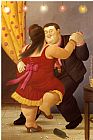 Fernando Botero dancer painting